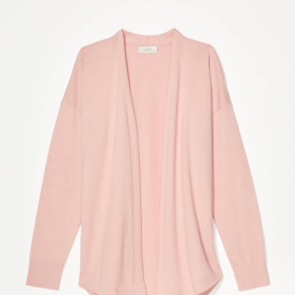 Cozy long open LOFT cardigan - Med
